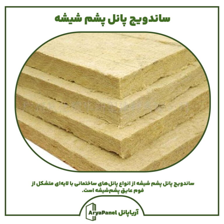 ساندویچ پانل پشم‌ شیشه