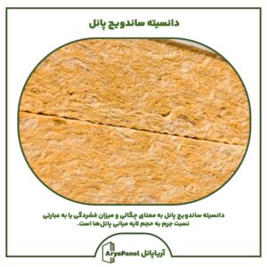 دانسیته ساندویچ پانل