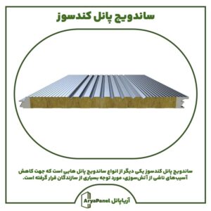 ساندویچ پانل کندسوز