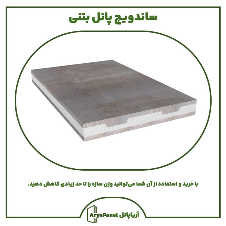 ساندویچ پانل بتنی